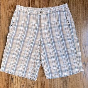 Columbia Plaid Shorts